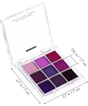 VINTORKY 4 Pcs Eye Shadow Palette Bright Eyeshadow Palette Eye Makeup Palette Eye Shadow Plate Plastic - Buy Online on GoSupps.com