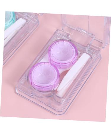 Buy Per Compris 2-Pack Mini Contact Lens Case with Mirror - Perfect for Colored Lenses & Travel - Invisible Lens Holder & Box Included - Buy Online on GoSupps.com