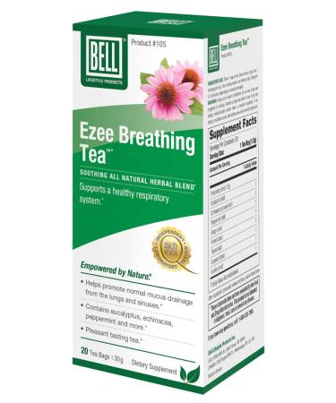 Ezee Breathing Tea by Bell Lifestyle Products | An all natural herbal blend masterfully developed to support the respiratory system