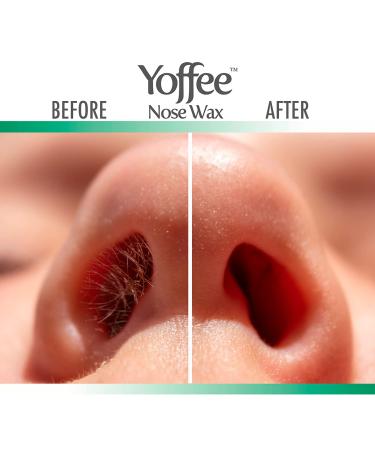 Yoffee Nose Wax Kit for Men & Women - Natural Bio-Beeswax & Aloe Vera - 10 Reusable Sticks - Easy & Painless - Made in Spain - 2.12 fl.oz - Buy Online on GoSupps.com