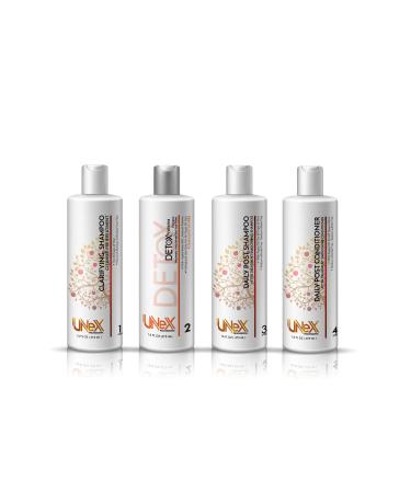 UNEX DETOX HAIR TREATMENT -Complete KIT- 475ml (16 fl oz) - Formaldehyde Free