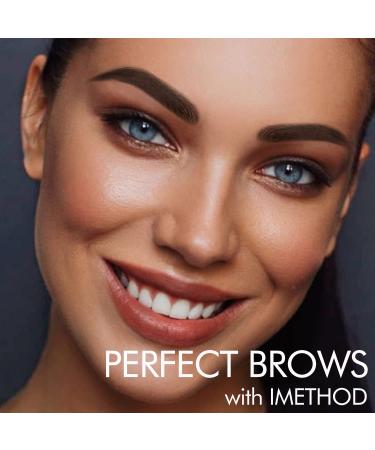 iMethod Eyebrow Stamp & Stencil Kit - Light Brown - Easy Brow Makeup Trio - Buy Online on GoSupps.com