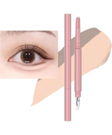 Arroopu Eye brighter under the eyeliner Professional double head makeup tool silkworm pen for women girls mother cosmetics - Buy Online on GoSupps.com