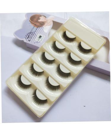 minkissy 5 Pairs Fake Lashes Makeup Eyelashes Reusable Handmade False Eyelashes Car Air Freshner Bottle Adhesive Eyelash Fake Eyelash Artificial Eyelashes Long Eyelashes Natural 3D Extend - Buy Online on GoSupps.com