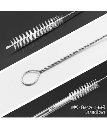4Pcs Replacement Straws Reusable Straws for Stanley Water Bottles Compatible 30oz 20oz 14oz Tumbler with Cleaning Brush Plastic(Clear) - Buy Online on GoSupps.com