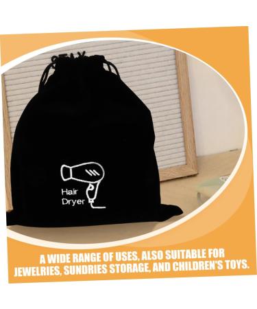 VINTORKY Flannel Hair Dryer Bag Hair Dryer Bag for Travel Makeup Brush Bag Travel Bag for Hair Styling Tools Travel Makeup Bag Flat Ironing Travel Bag Hair Dryer Organizer Blow Dryer Bag - Buy Online on GoSupps.com