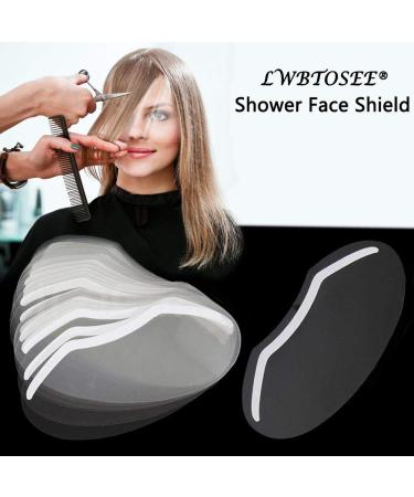 100pcs Disposable Shower Face Shields for Hair Salon and Permanent Makeup - Eye Protection Visors by LWBTOSEE - Buy Online on GoSupps.com