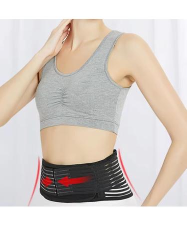 Back Support Belt for Men and Women Self Heating Supportive Lower Back Brace XL Breathable Lumbar Support Belt with Straps Back Belt - Buy Online on GoSupps.com