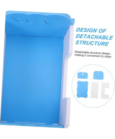 BESPORTBLE 1pc Hamster Toilet Hamster Bathroom Critters Hamster Litter Toilet Pet Pet Toilet Blue PVC 15x10cm Blue - Buy Online on GoSupps.com