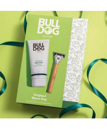 Bulldog Skincare for Men Christmas Gift Set - Original Shave Duo - Buy Online on GoSupps.com