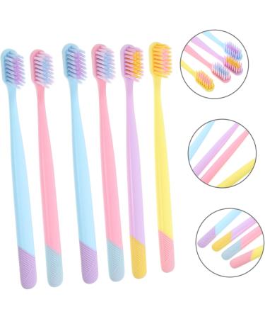 Magiclulu Soft Toothbrush Set - 10 Portable Manual Toothbrushes for Travel & Home - Compact Gentle Bristles for Adults - Buy Online on GoSupps.com