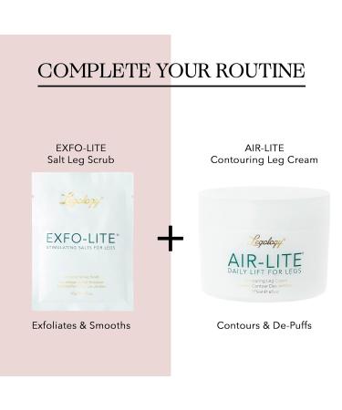 Legology Exfo-Lite High-Performance Cellulite Salt Peel for Legs & Body - 250g (1 Pack) or 5 Pack | International Shipping Available - Buy Online on GoSupps.com