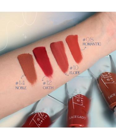 SACE LADY 4 Colors Matte Liquid Lipstick Set - Long Lasting & Pigmented | Kiss-proof Lip Stain Makeup for Women - 4Pcs - Buy Online on GoSupps.com