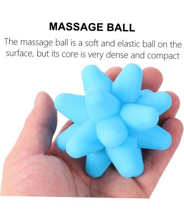 Gleavi 3-in-1 Star Fitness Ball Massage Tool for Plantar Fasciitis - Neck & Shoulder Massager Silicone Deck Ball for Kids & Adults - Perfect for Pain Relief & Relaxation - Buy Online on GoSupps.com