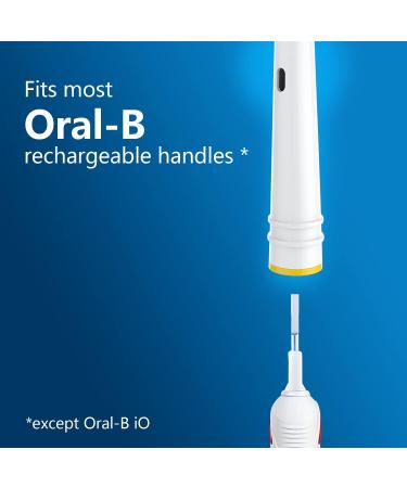 4-Pack Extra Soft Bristle Toothbrush Heads for Oral B Electric Toothbrushes - Compatible with Braun Models - Gentle Care for Sensitive Gums - Buy Online on GoSupps.com