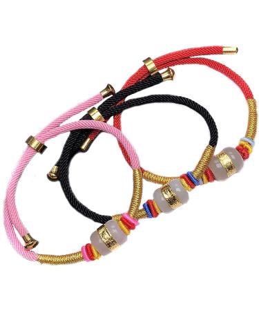 Feng Shui wealth Bracelet Jade bead bracelet Natural Gems Stones Bracelet Lucky Charm Bracelet for Women Men Red String Bracelet Crystal Attract Wealth Money Good Luck Cinnabar ( Color : ( Color : Gol Gold - Buy Online on GoSupps.com