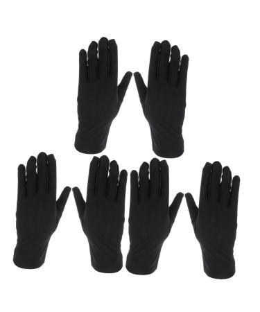 Beaupretty 6 Pairs Moisturising Glove Hand Glove Gloves for Jewelry Hand Moisturizing Gloves Food prep Gloves Nylon Inspection Gloves Safety Cleaning Glove Cotton Gloves Work Coin Dry Hands