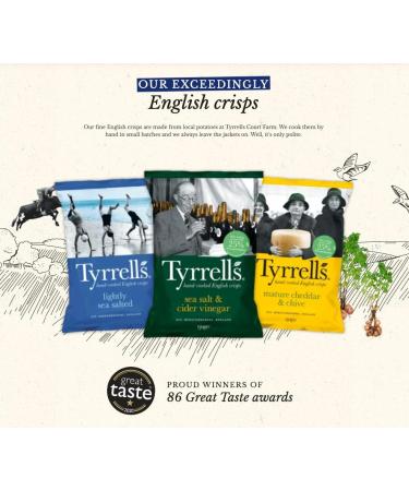 Tyrrells Sea Salt & Black Pepper 150g - Buy Online on GoSupps.com