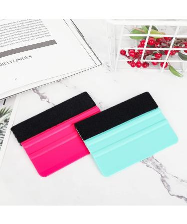 Squeegee for Vinyl - 2 Pack Felt Tool for Adhesive Vinyl, Cricut Scraper for Car Wrap, Sign Making, DIY Crafting - Buy Online on GoSupps.com