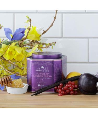 Harney & Sons Tower of London Black Tea - 30 Sachets, 2.67 oz | Fresh Blend - Buy Online on GoSupps.com