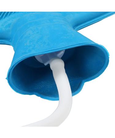 2L Silicone Concrete Enema Bag Kit | Reusable Portable Colon Cleaning Set with Hook & Syringe Pipe for Intestinal Detox - Buy Online on GoSupps.com