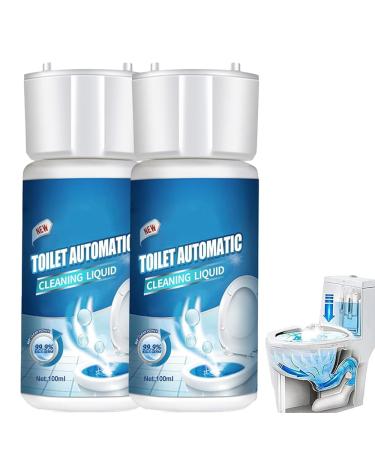 2 Pcs Splash Foam Toilet Cleaner Splash Toilet Cleaner Toilet Active Oxygen Agent Multifunction Powerful Pipe Dredging Agent for Cleaning Toilet Drains