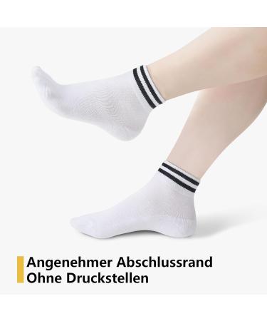 Buy Tangchao 6 Pairs Retro Ankle Sports Socks for Men & Women - Comfortable Cotton Sneakers Sock Set (Size 39-42) - Free International Shipping - Buy Online on GoSupps.com