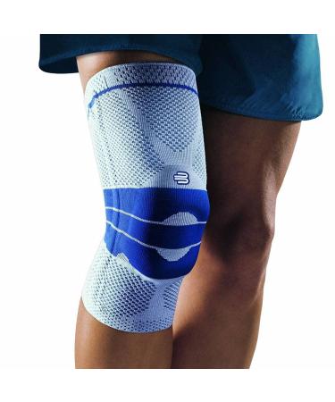 Bauerfeind GenuTrain knee support padded kneecap knee support Size: M Brown - natural