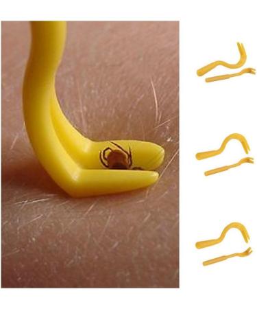 Tick Hook / Tweezers Made of Plastic Set of 2 - Buy Online on GoSupps.com