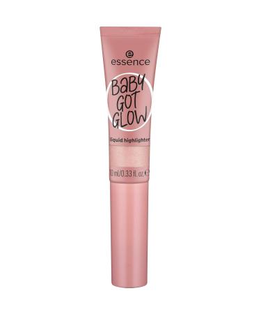 Essence Baby Got Glow Liquid Highlighter No. 20 Violet - Vegan Oil-Free Paraben-Free - 3 Pack (3x10ml) - Shiny Easy to Remove Perfect for Every Skin Tone - Buy Online on GoSupps.com