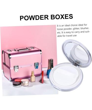 Angoily Body Mirrors 4 Pcs Loose Powder Box 5g Powder Case Elasticity Blindfold Travel Portable Mirror Colorfulx2pcs 7.5x7.5cmx2pcs - Buy Online on GoSupps.com
