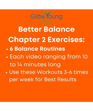 Grow Young Fitness: Safe & Effective Exercise DVD for Seniors - Easy Home Workouts & Balance Training - Buy Online on GoSupps.com