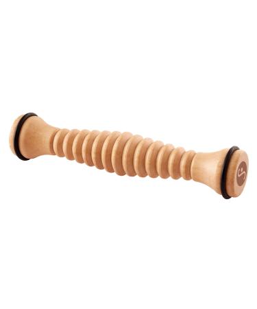 Body Back Wooden Foot Roller, Foot Massager for Plantar Fasciitis, Stress Relief, Relaxation 1-Pack