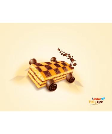 Ferrero Kinder Panecioc - Delicious Cocoa & Chocolate Snack (3x290g) | Perfect Gift from Pere's Candy - Buy Online on GoSupps.com