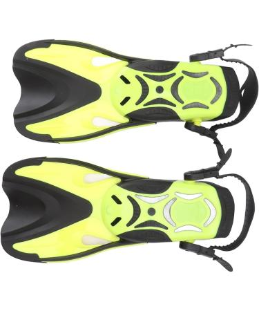 BOLORAMO Swimming Fins for Adults - Premium Diving Fins in Black & Yellow (Size 9-11 / 42-45) - Perfect for Open Water Adventures - Buy Online on GoSupps.com