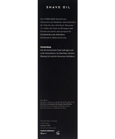 BMRVLS Botanical Grooming Preshave Oil 50ml - Premium Pre-Shave Oil for Smooth Shaving | Buy Internationally - Buy Online on GoSupps.com