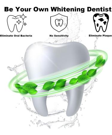 Rusoz White Stripes Teeth Whitening Strips - 28 Peroxide-Free Non-Sensitive Formula for Effective Home Whitening | Mint Flavor for Stain Removal & Brightening - Buy Online on GoSupps.com