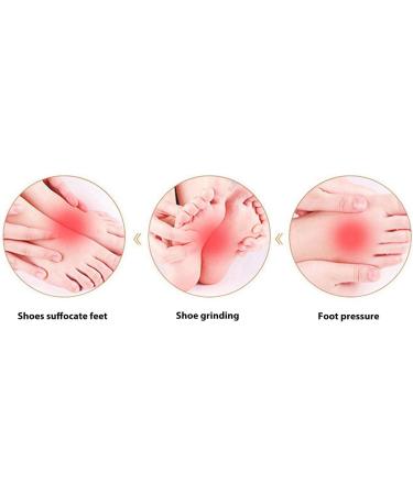 Corrective Toe Socks Pad - Lightweight Breathable Skin Color Socks for High Heels - International Shipping Available - Buy Online on GoSupps.com