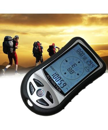 8 in 1 Electronic Digital Altimeter with Compass, Barometer, Thermometer - Multifunctional Weather Forecast Tool - Buy Online on GoSupps.com