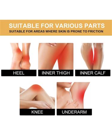  Orgrul Thigh Stick Anti-Friction Stick 40g Anti-Friction Thigh Cream Anti-Friction Sports Anti-Friction Body Cream External Anti-Friction Cream Used for Chest Arms Chases Chafing - Buy Online on GoSupps.com