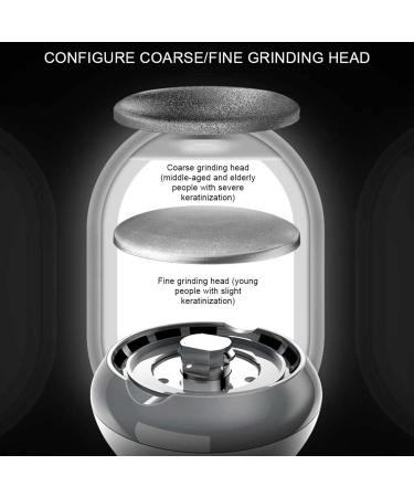 Electric Foot Grinder Exfoliating Foot Callus Dead Skin Remover Foot Care Pedicure Tools for Removing Calluses Cracked Dry Dead Skin - Buy Online on GoSupps.com