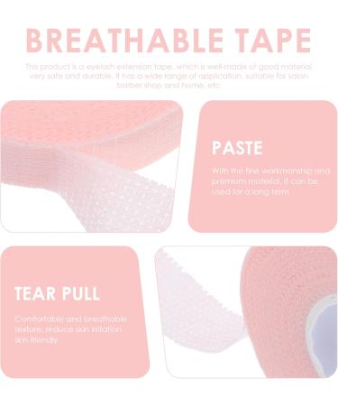 DOITOOL 6 Rolls Grafting Eyelash Tape Eyelashes Grafting Tapes Breathable Eyelash Tape Makeup Lash Pad Adhesive Tape Medical Eye Skin Protective Tape With Hole Non-woven Fabric Mascara - Buy Online on GoSupps.com