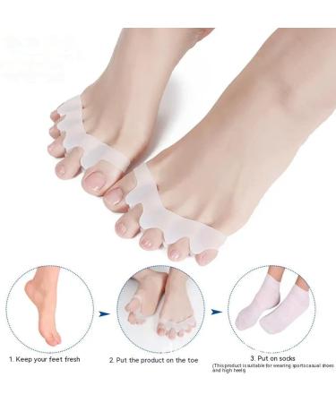 Toe Corrector & Front Foot Pad Set | 3PCS Toe Orthosis for Ultimate Foot Health Protection - Shop Now - Buy Online on GoSupps.com