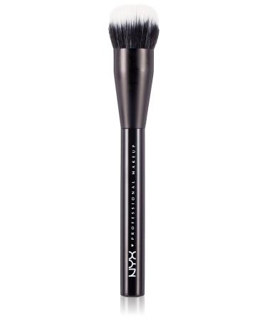 Nyx Professional Makeup Pro Brush Dual Fiber - Make -up Brush for Foundation Wide Brush With Full and Tighters Foundation brushes