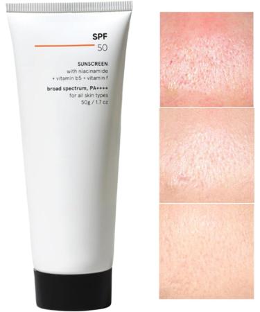 Face and Body Sunscreen | 50g Travel Size Face Sunscreen | Soft and Comfortable Non-Sticky Protection for Travel Beach Daily Boat Makeup Sports - Buy Online on GoSupps.com