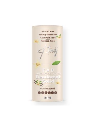 All Natural Vanilla Scented F.A.B. Deodorant | 1.7 oz For Fupa Armpit and Breast | Aluminum-Free Alcohol-Free Organic