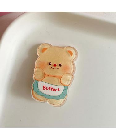 Cartoon Clip Bear Hair Clip with Yellow Bear Headdress Bear Hair Clip Perfect for Most Hair Types Angela - Buy Online on GoSupps.com
