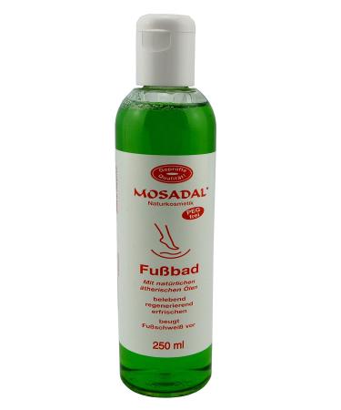 Mosadal foot bath 250ml lotion PEG-free with natural essential oils prevents foot sweat invigorating - regenerating - refreshing