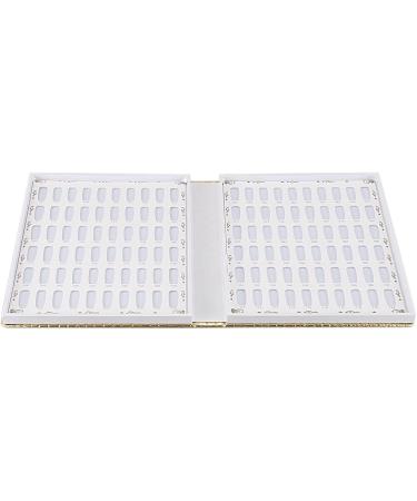 Balawin 2X 120 Tips Nail Color Art Display Book Nail Polish Color Chart Color Chart Cute Nail Art Chart for Nail Salon Tool - Buy Online on GoSupps.com