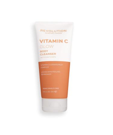 Revolution Beauty London Skincare Vitamin C Glow Body Cleanser 200ml